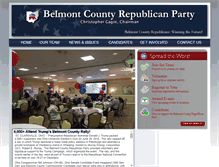 Tablet Screenshot of belmontgop.com